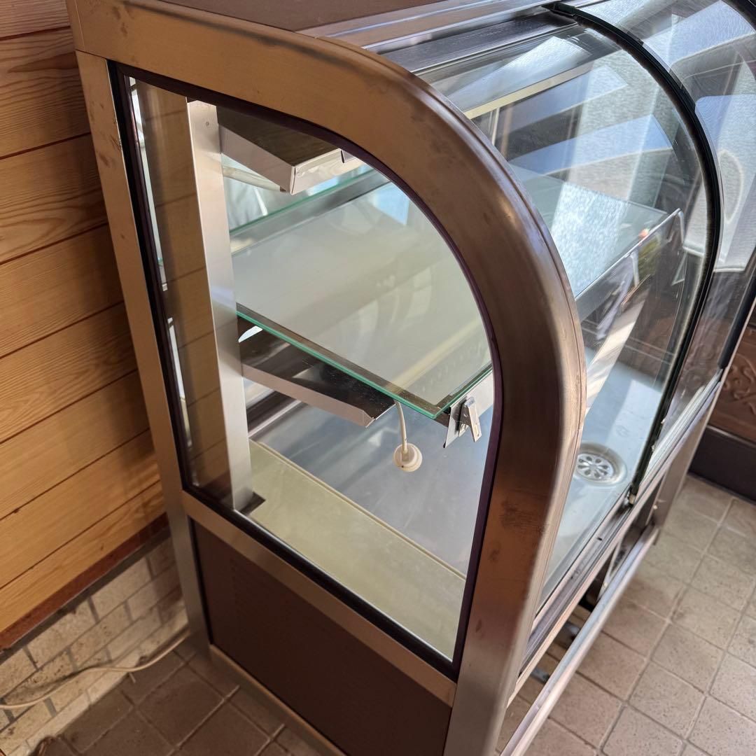 動作品 直接引渡し限定 大穂製作所 W700mm 冷蔵ショーケース 2010年製