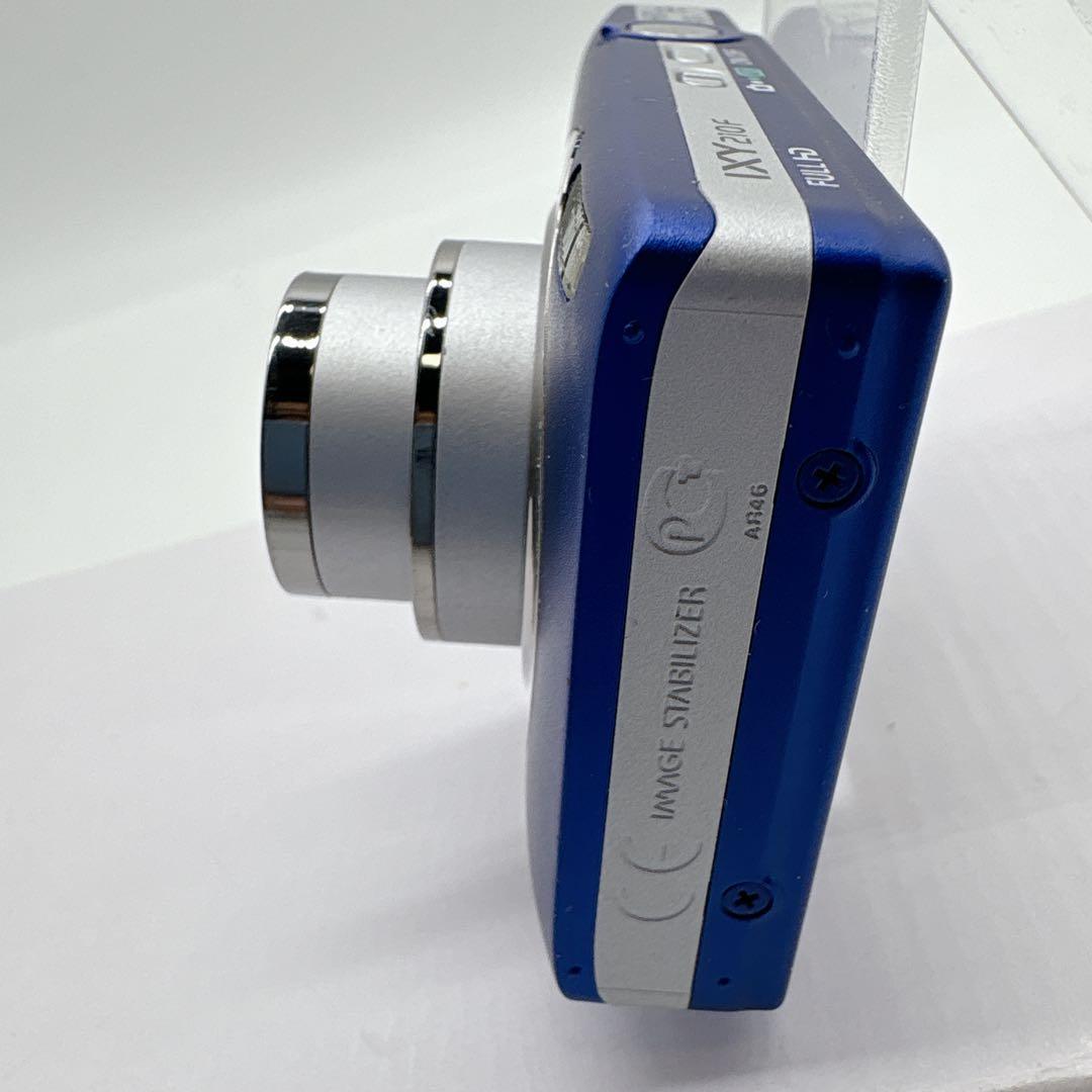 Canon IXY 210F デジタルカメラ ブルー バッテリーチャージャー付き