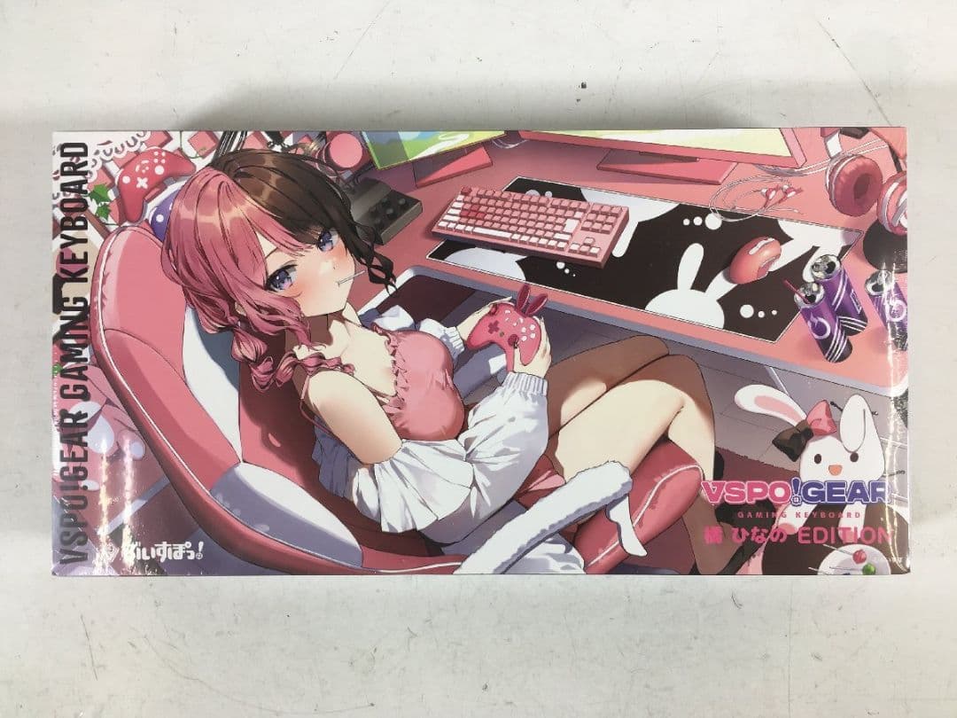 【新品未使用】ぶいすぽっ！ VSPO! GEAR ゲーミングキーボード 橘ひなの
