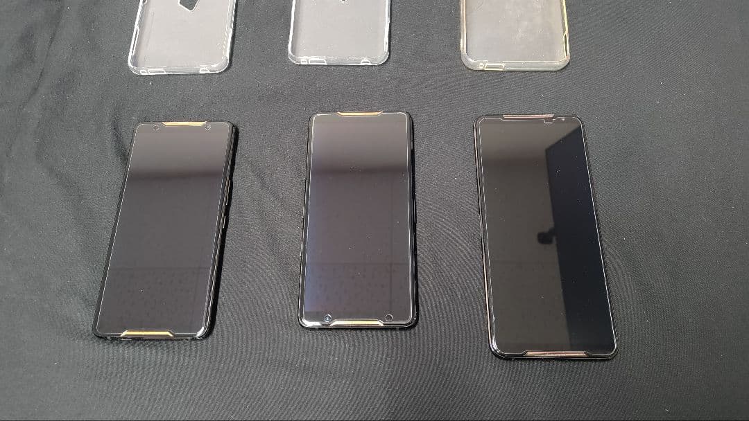 ROGphone×2台ROGphone2×1台512GB