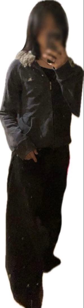 old Burberry ファー パーカー y2k archive ダークウェア