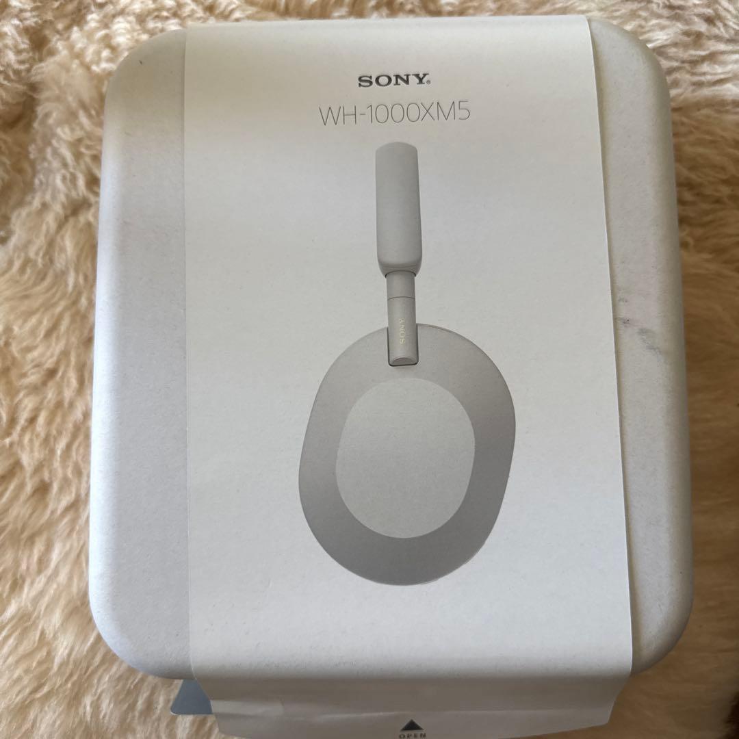 ソニー WH-1000XM5 グレー ワイヤレスオーバーイヤーヘッドセット