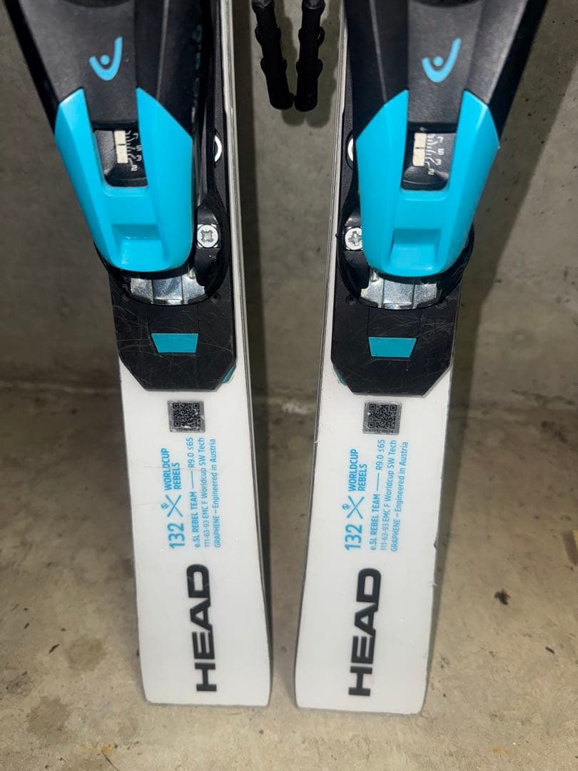 ヘッド　スキー板　SL 132㎝ WCR E SL REBEL TEAM