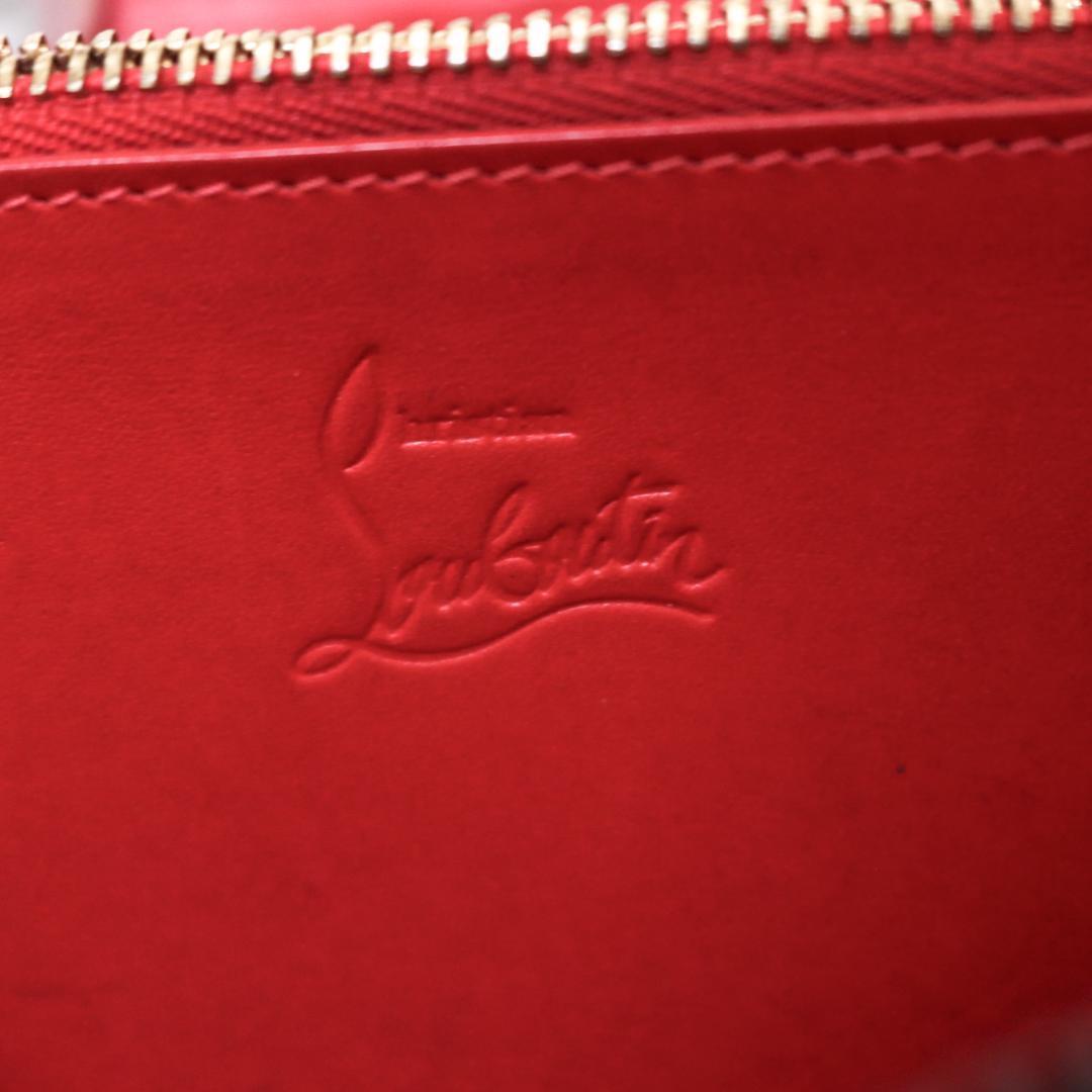 Christian　Louboutin　長財布　パネトーネ　レザー　ブラック