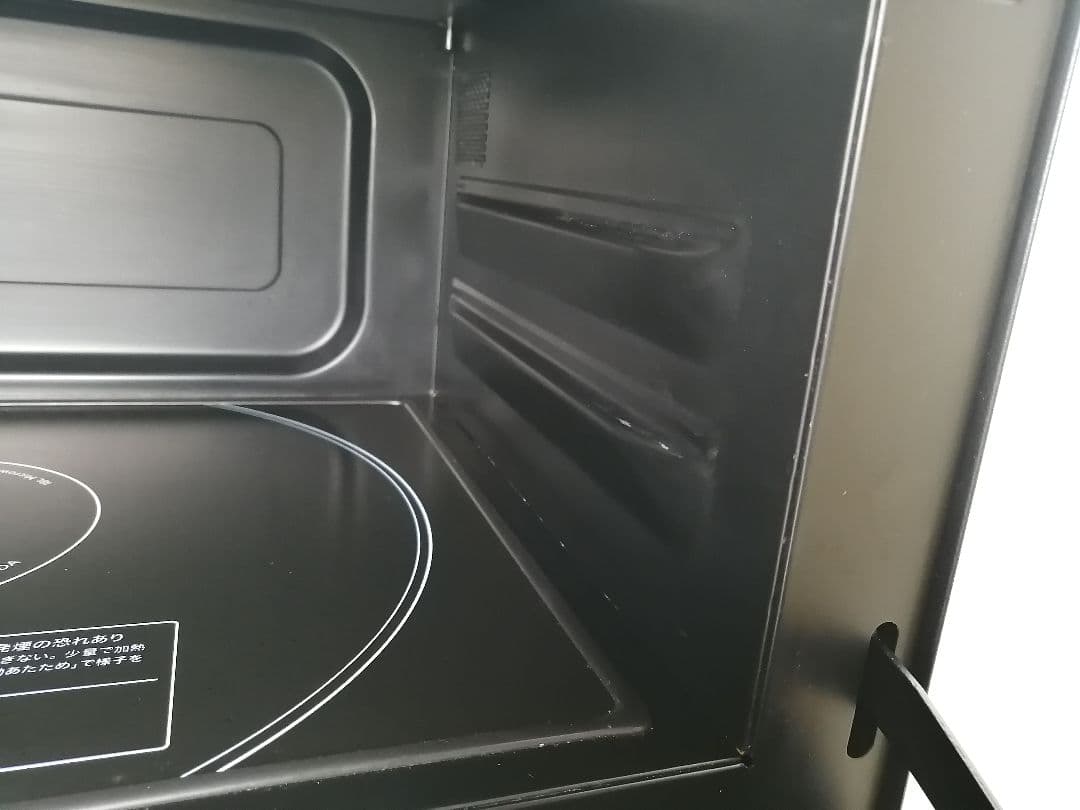 21年製 バルミューダデザイン　オーブンレンジ　ブラック 38