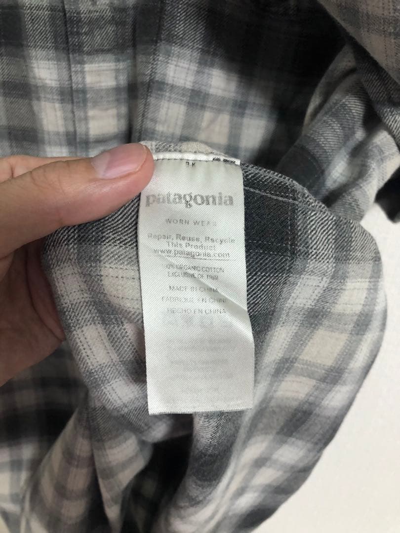 激レア☆好配色 patagonia パタゴニア オンブレ チェック ネルシャツL