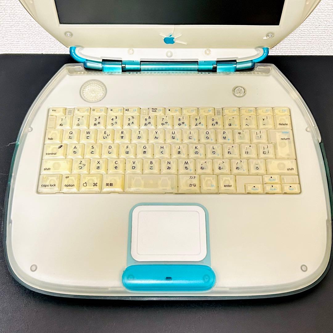 希少 Apple 初代iBook G3 クラムシェル型 M2453 ブルーベリー