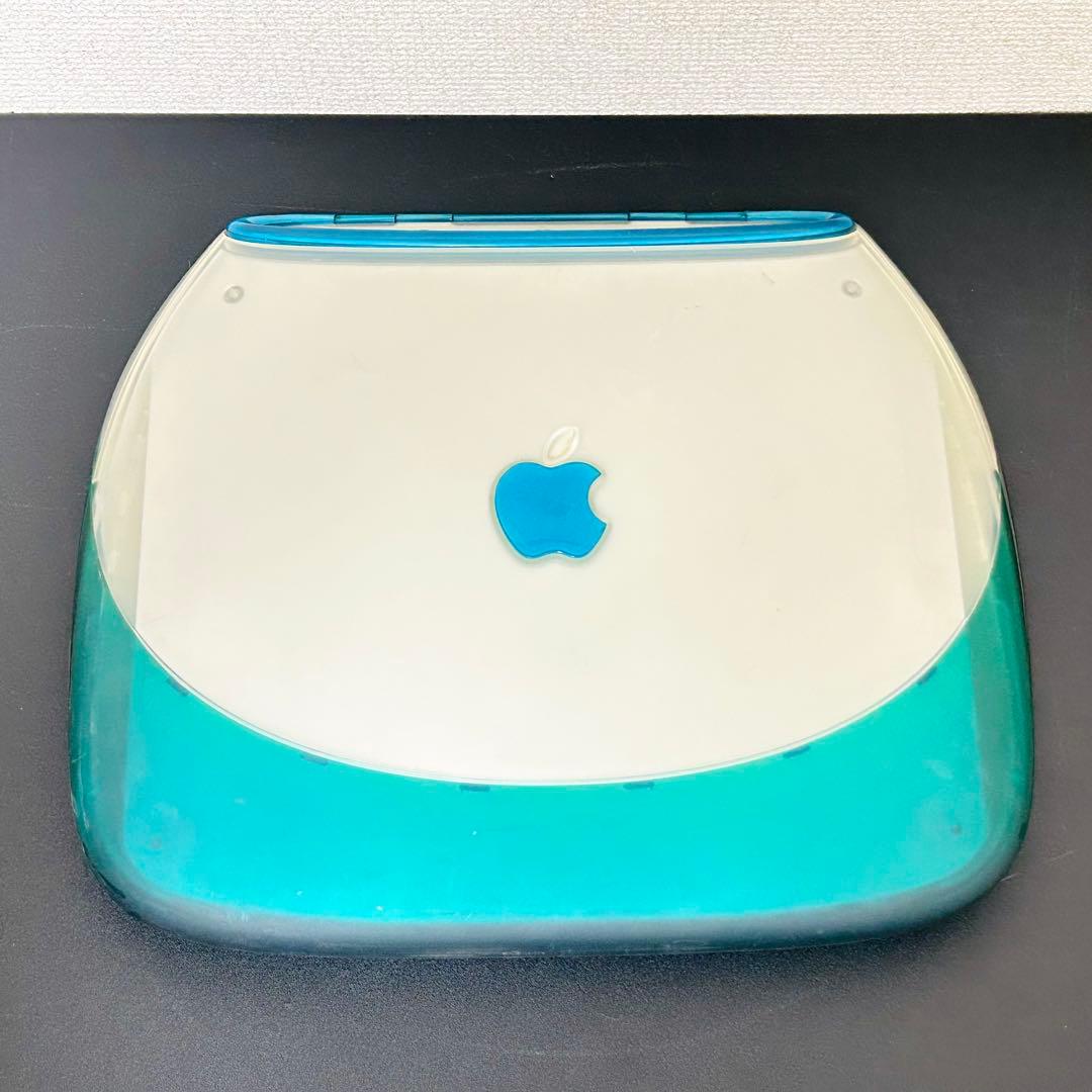 希少 Apple 初代iBook G3 クラムシェル型 M2453 ブルーベリー