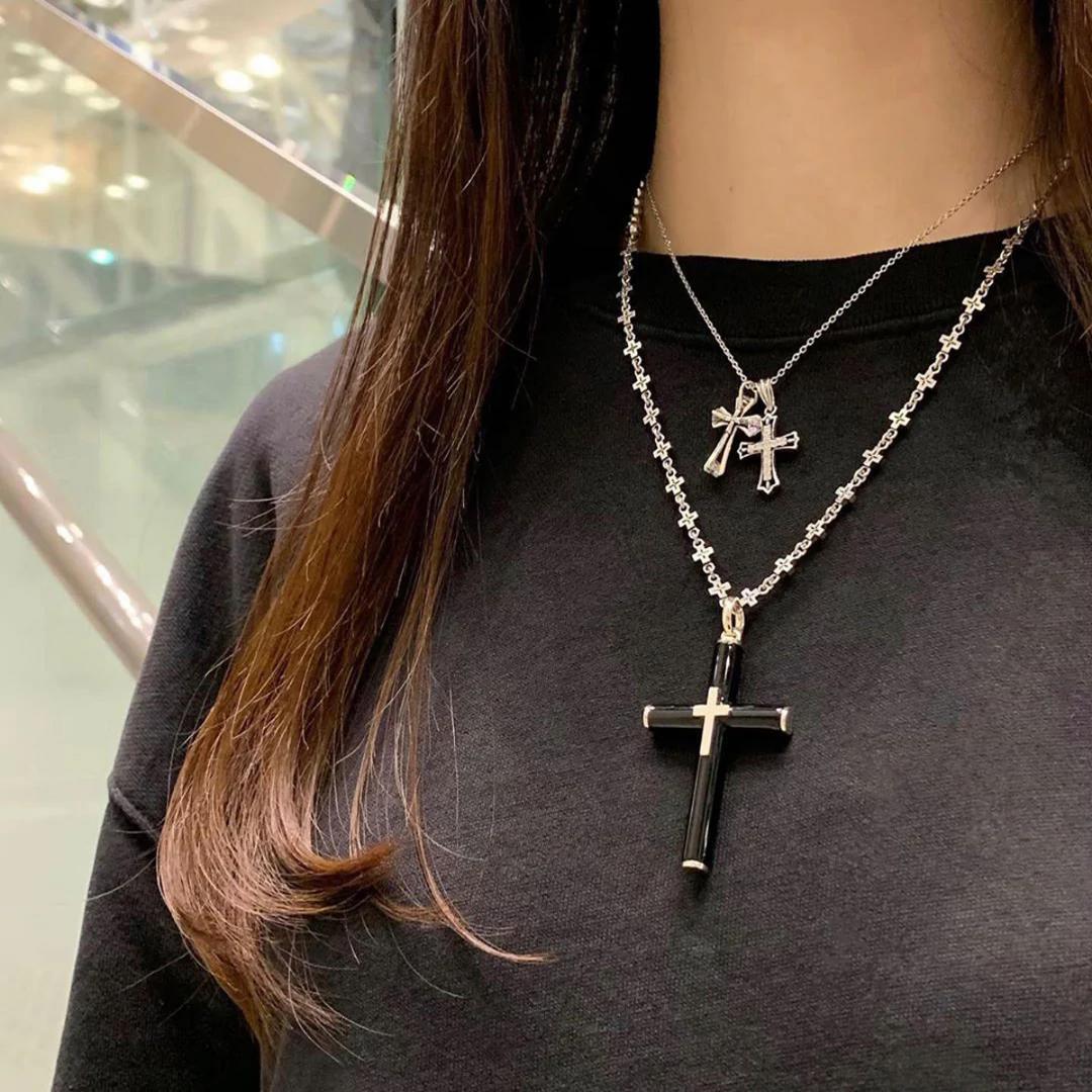 定価3.9万★ジャスティンデイビス リバーシブルネックレス（レッド・ブラック）