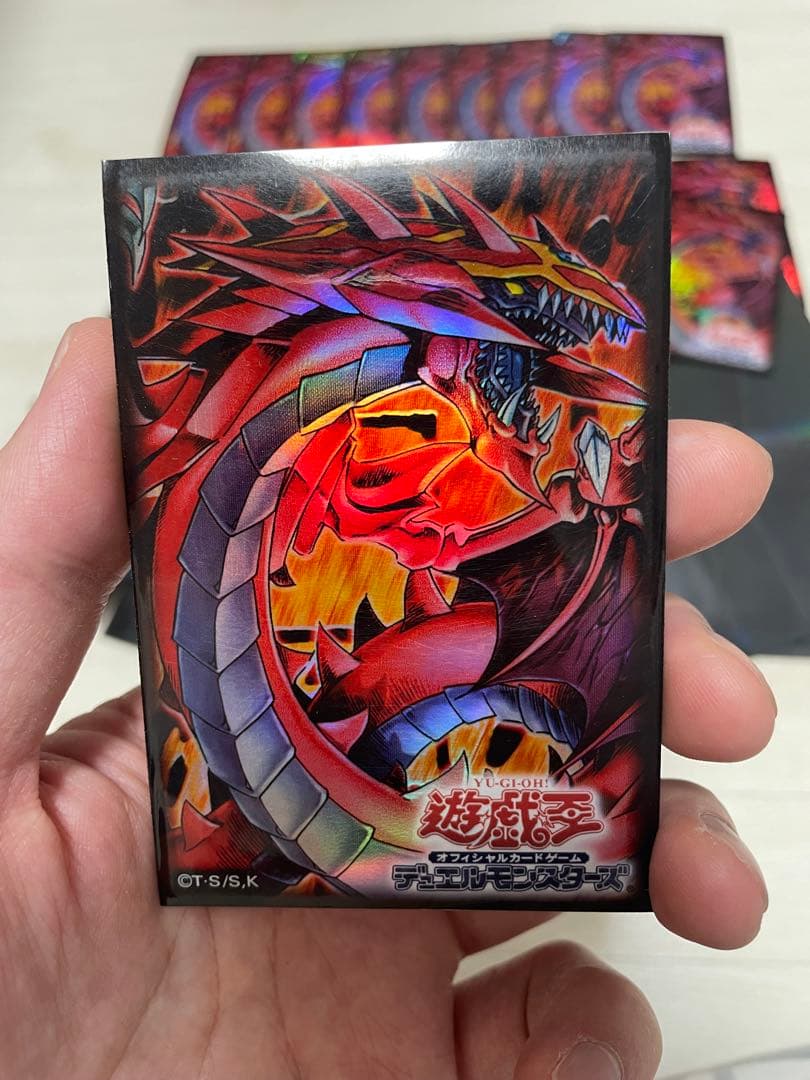 遊戯王カード 神炎皇ウリア　初期スリーブ　40枚