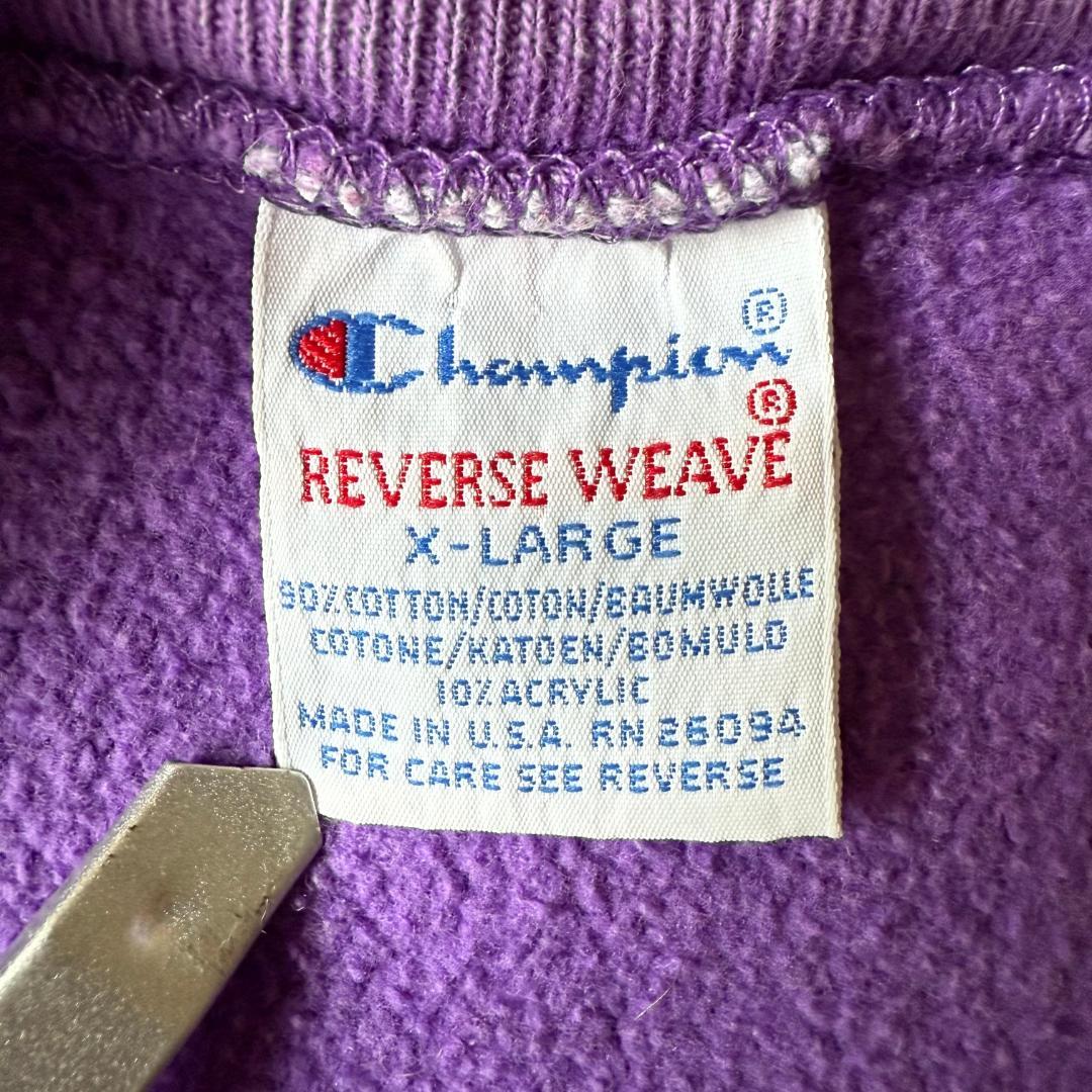 90s USA製 Champion リバースウィーブ スウェット XLサイズ