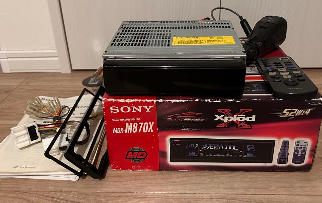 ラジオ・コンポ SONY MDX-M870X FM AM DSP