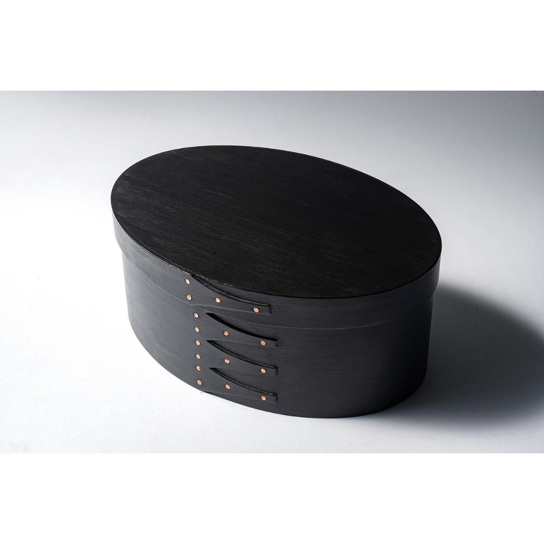 【専用】シェーカーオーバルボックス ブラックチェリー No.6ブラック