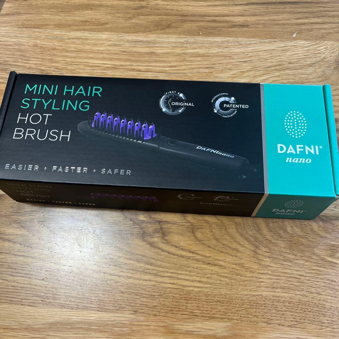 【正規品】DAFNI nano ヘアアイロン ダフニナノ　箱付・動作確認・消毒済