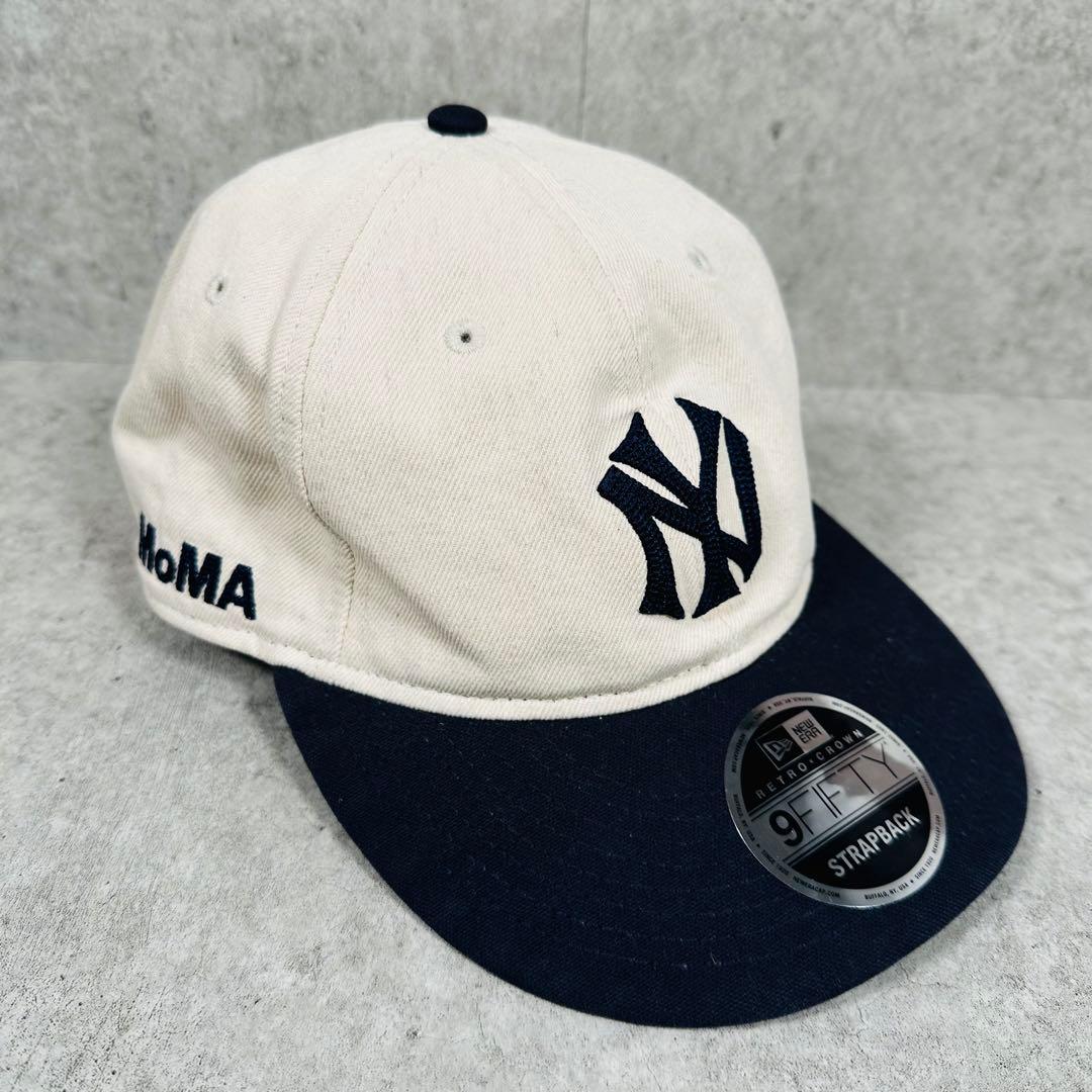 New Era × MoMA ヤンキース レトロクラウンキャップ キャップ 帽子