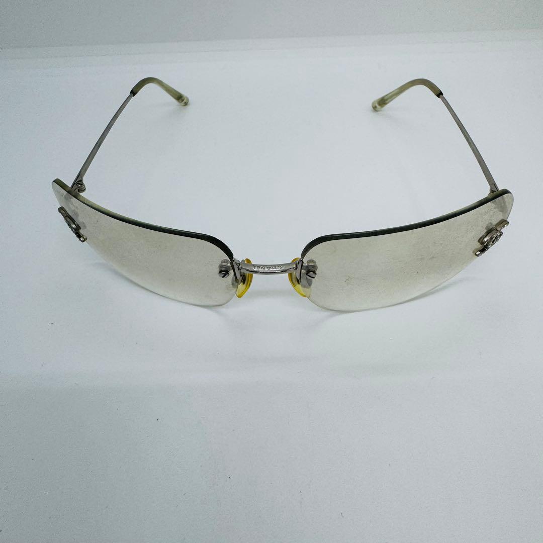 ✨CHANEL✨シャネル✨ココマーク✨ストーン✨リムレス✨ケースなし✨サングラス