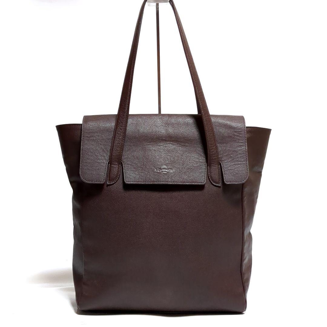 ✨美品✨ウォームスクラフツマニュファクチャートートバッグ ブラウン ホースレザー