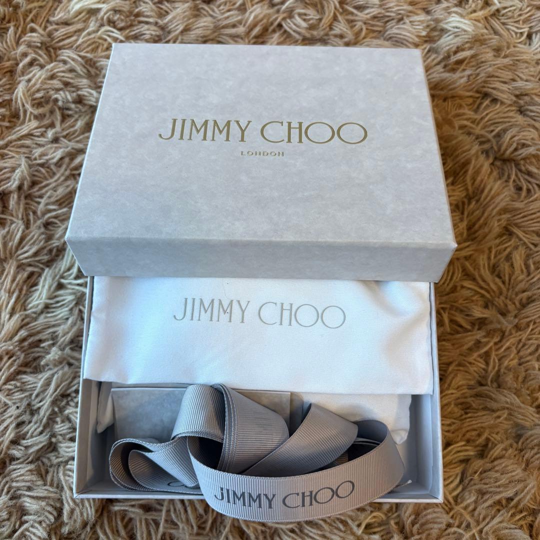 【未使用】JIMMY CHOO ジミーチュウ 三つ折り財布 スタッズ レディース