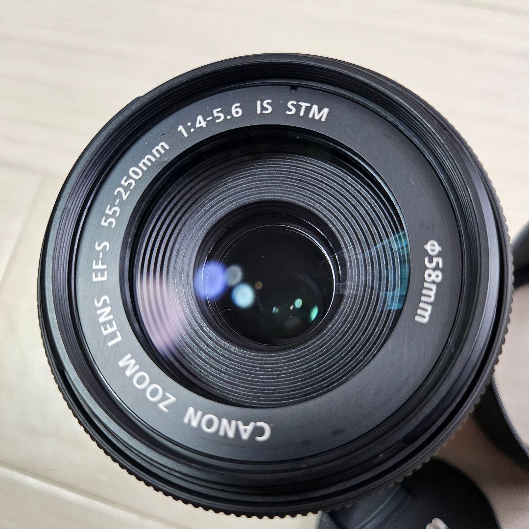 Canon EFS 55-250mm ズームレンズ 美品