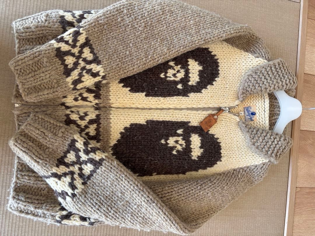 希少 中古 NIGO期 A BATHING APE カウチン セーター M