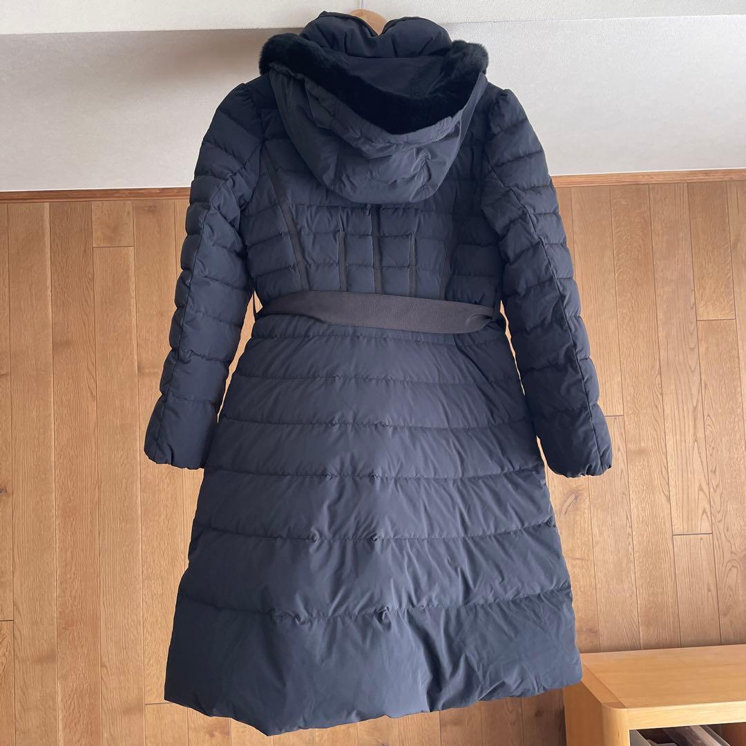 エムズグレイシー　ファー　　　ベルト付き　ダウンコート