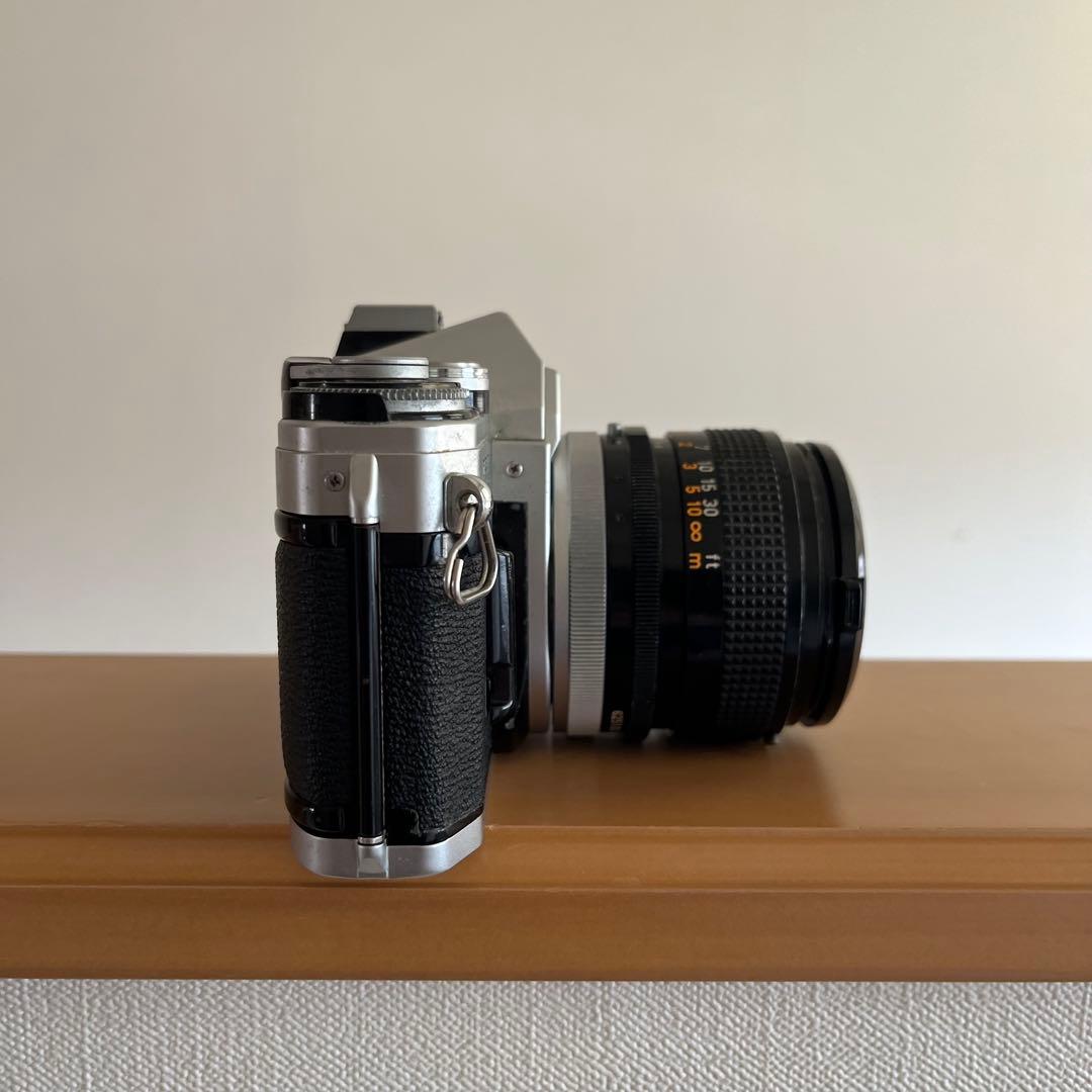最終お値下げ　canon AEー１　動作確認済　f1.4 レンズ付フィルムカメラ