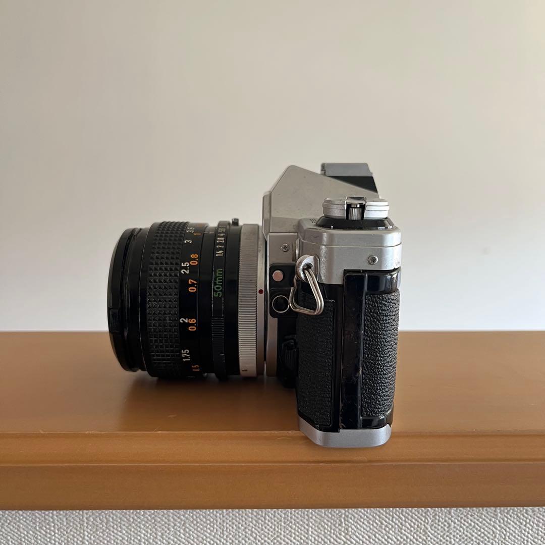 最終お値下げ　canon AEー１　動作確認済　f1.4 レンズ付フィルムカメラ