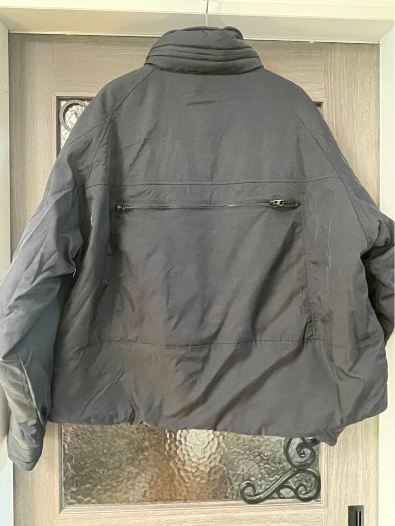 AIVER イリディセントショートモンスターブルゾン　ブラック　L