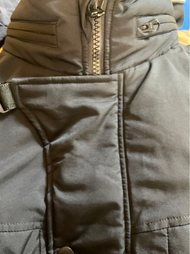 AIVER イリディセントショートモンスターブルゾン　ブラック　L