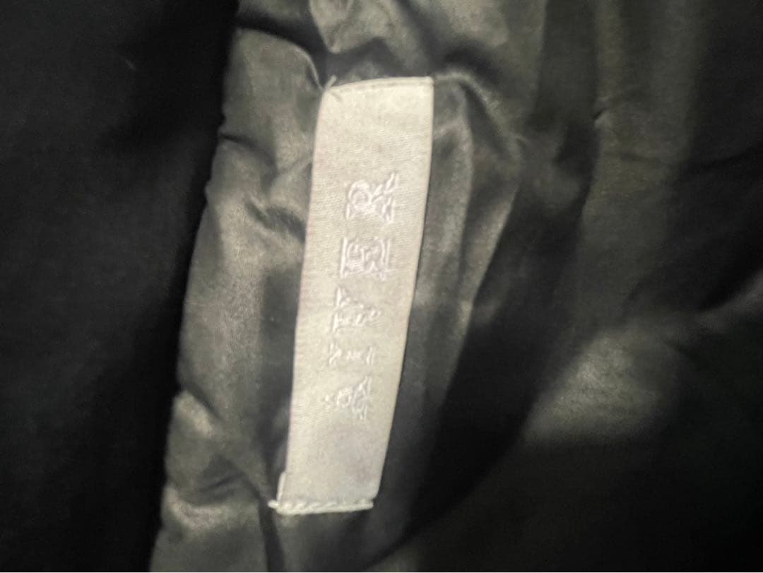 AIVER イリディセントショートモンスターブルゾン　ブラック　L