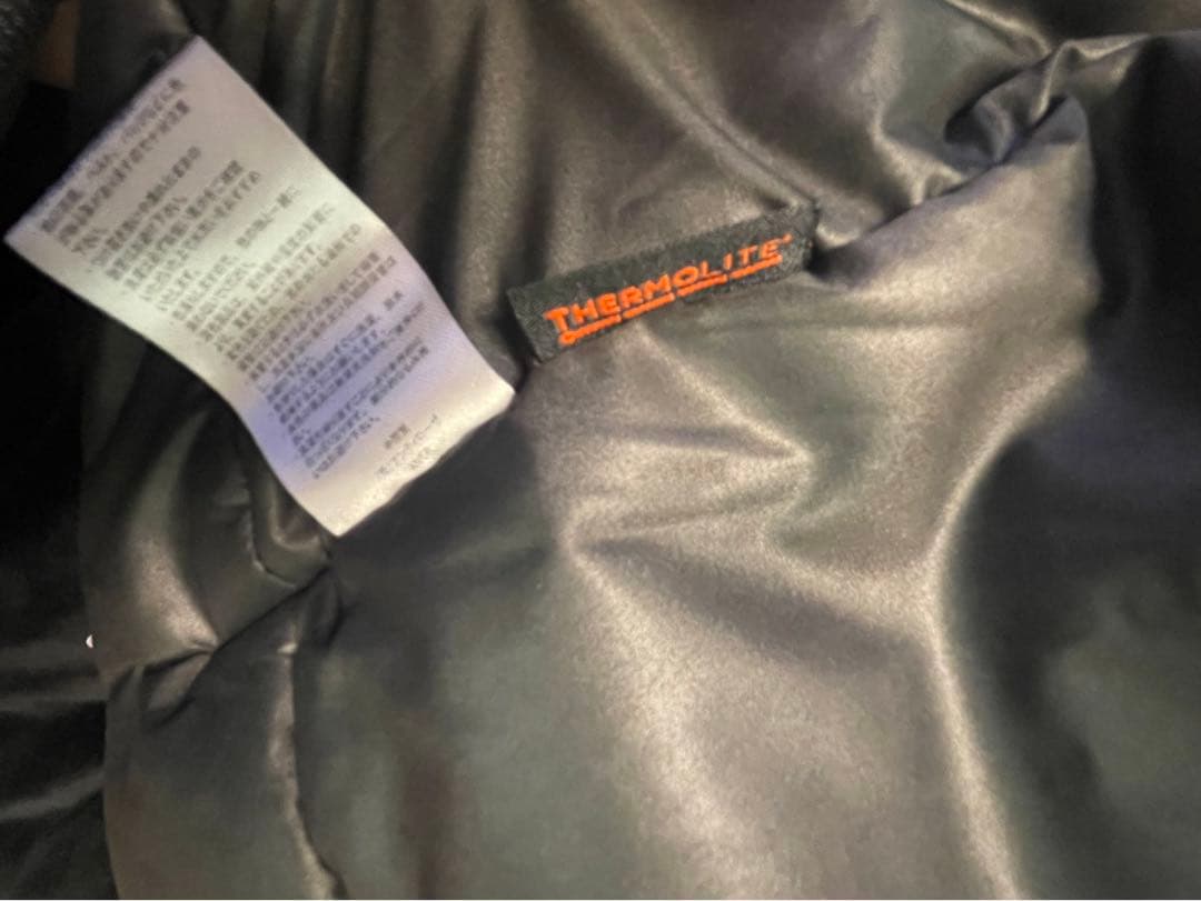 AIVER イリディセントショートモンスターブルゾン　ブラック　L