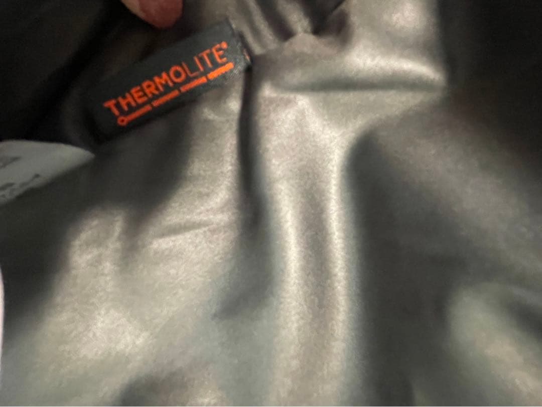 AIVER イリディセントショートモンスターブルゾン　ブラック　L