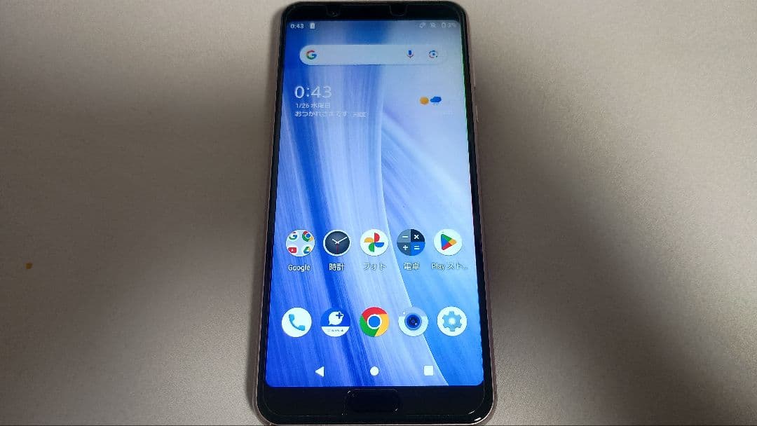 AQUOS sence3 plus 128GB ピンク 手帳カバー