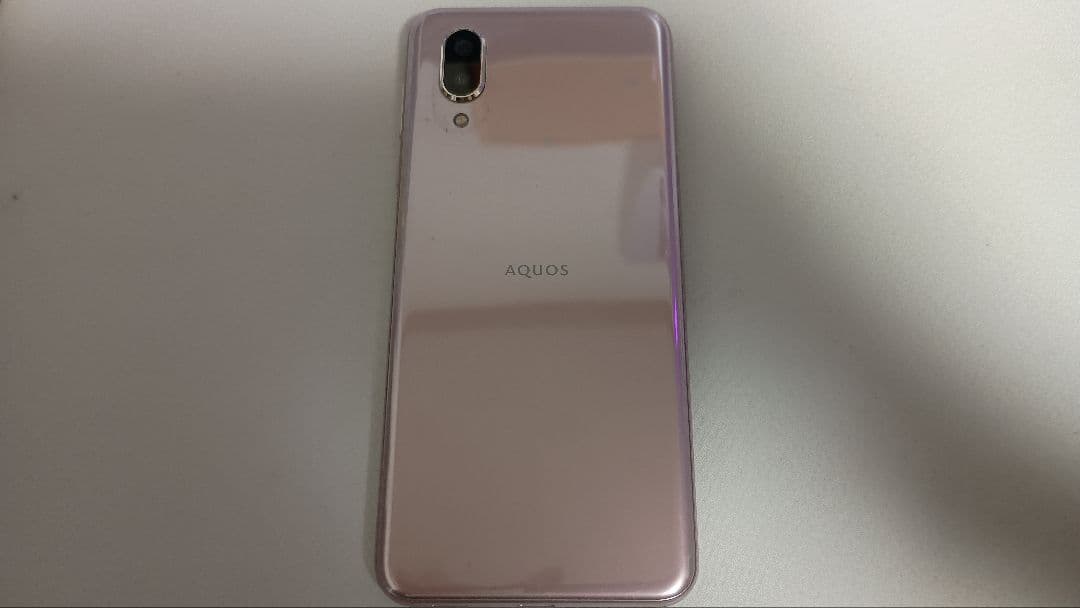 AQUOS sence3 plus 128GB ピンク 手帳カバー