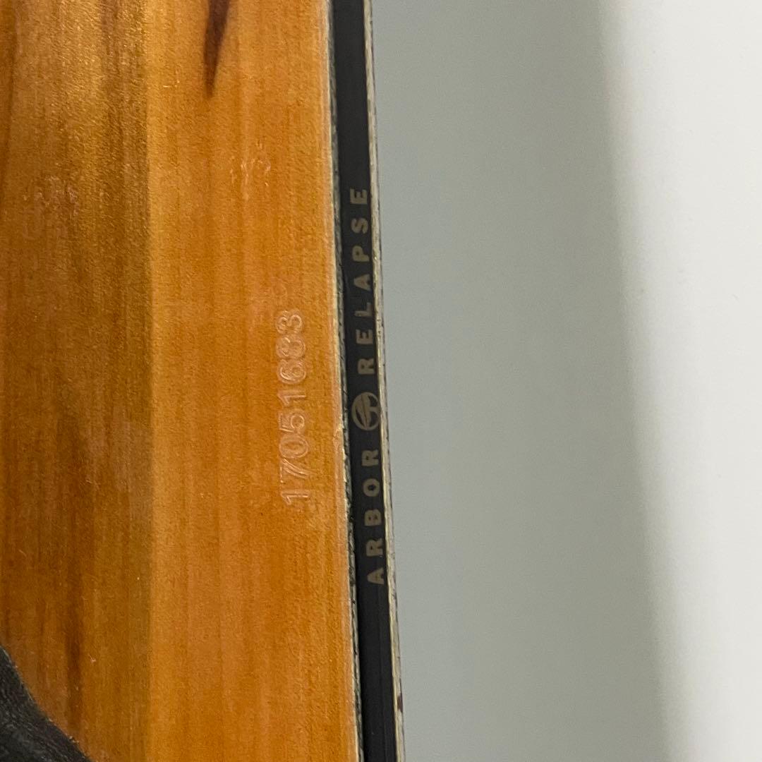 ARBOR RELAPSEPremium 150cm スノーボード５点セット