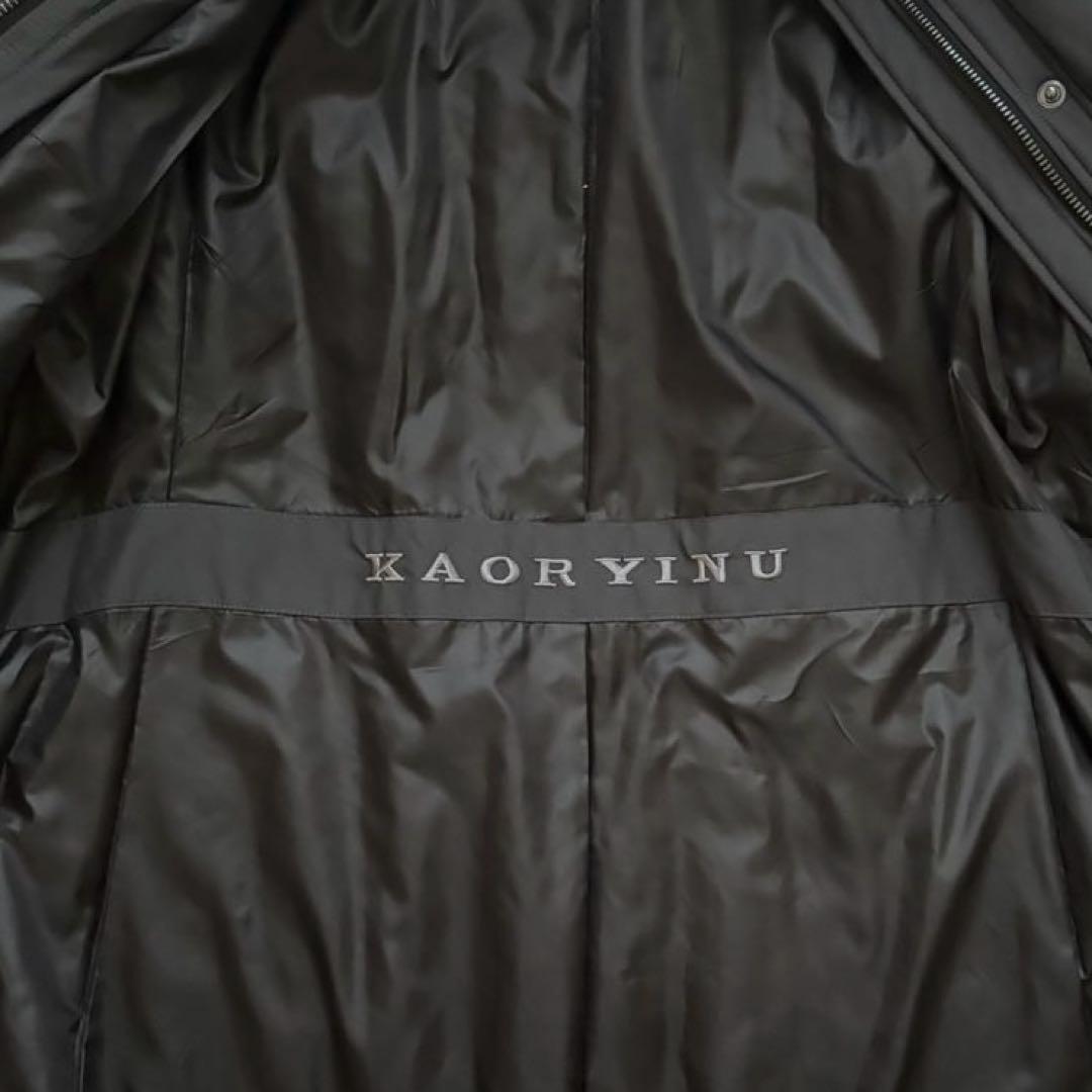 新品同様✨ カオリーヌ ロングダウンコート 高級 フォックスファー フード L