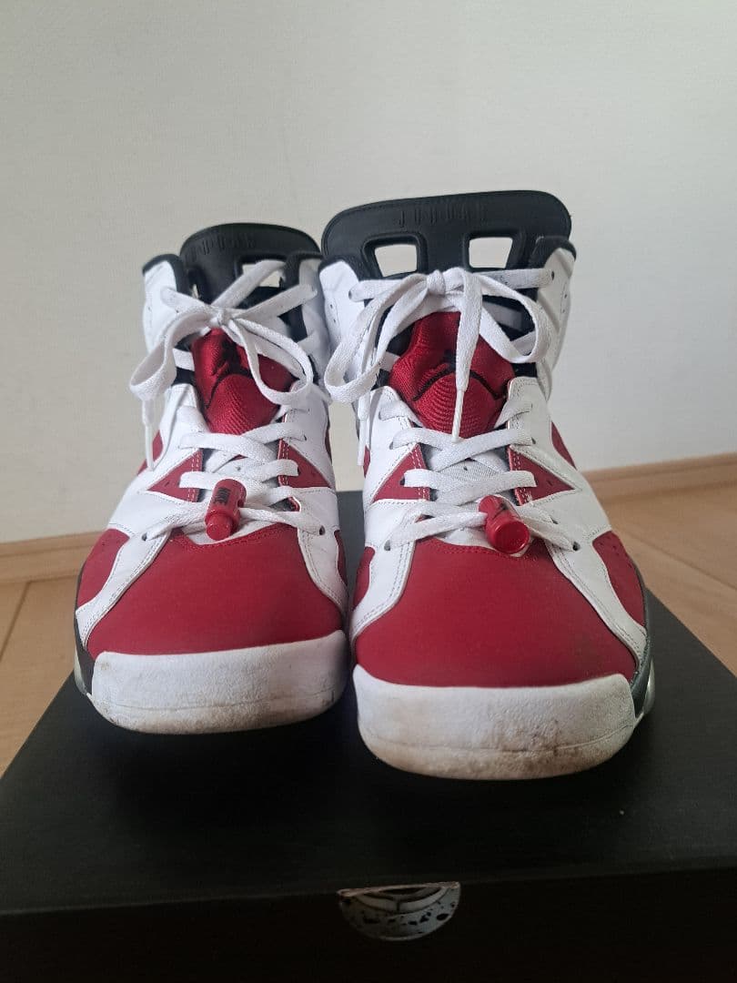 サ*ア様 Air Jordan 6 カーマイン