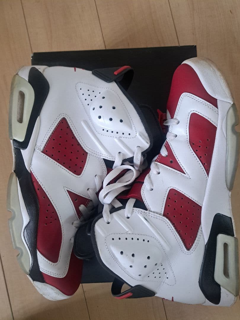サ*ア様 Air Jordan 6 カーマイン