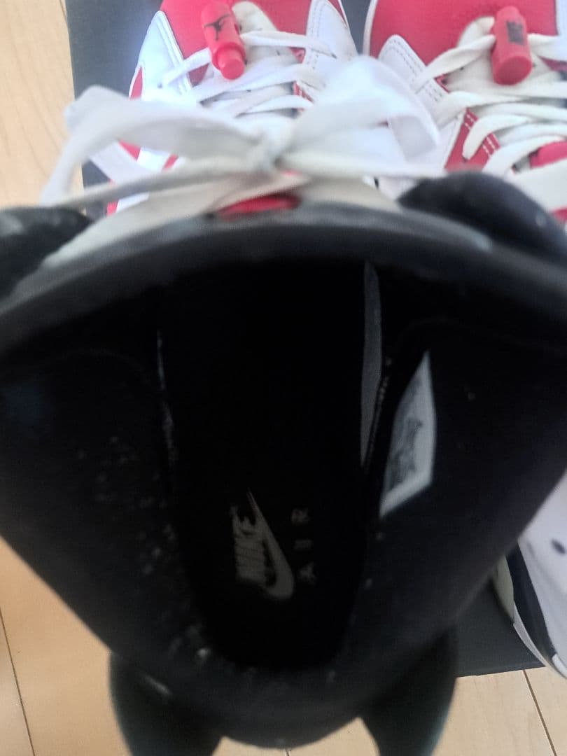 サ*ア様 Air Jordan 6 カーマイン