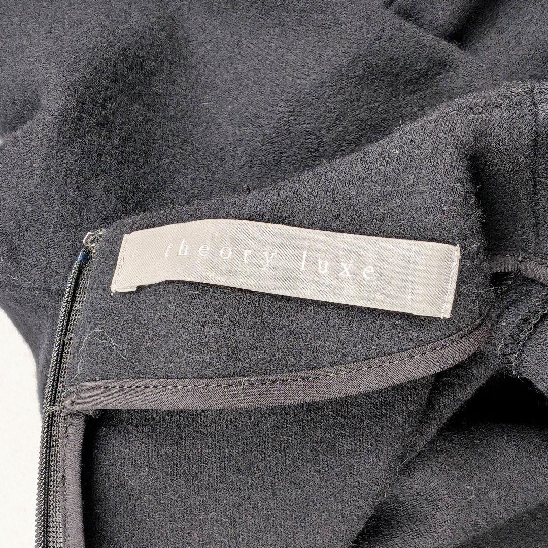 theory luxe セオリーリュクス ウール100% フレアワンピース