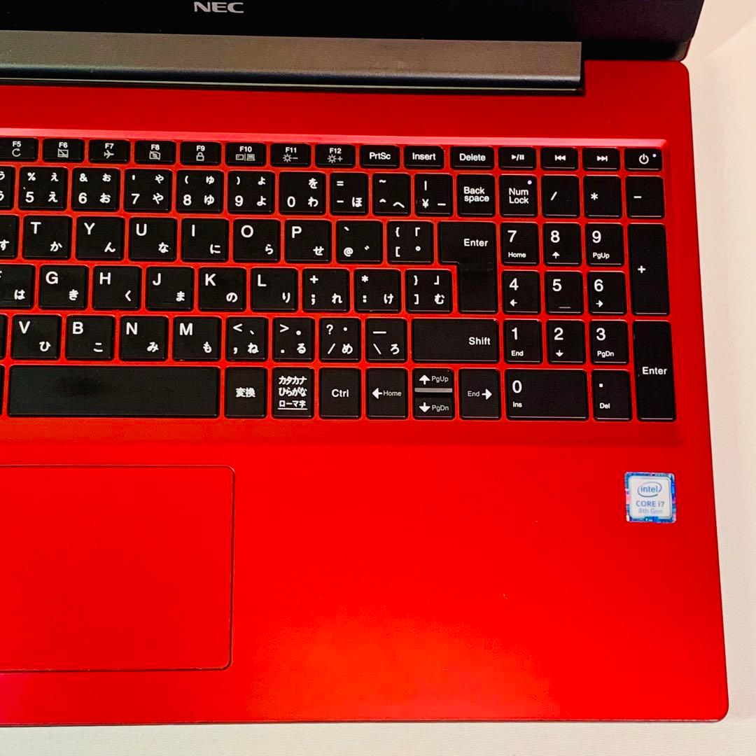 Core i7✨8世代✨SSD512GB✨NEC✨オフィス✨薄型✨ノートパソコン