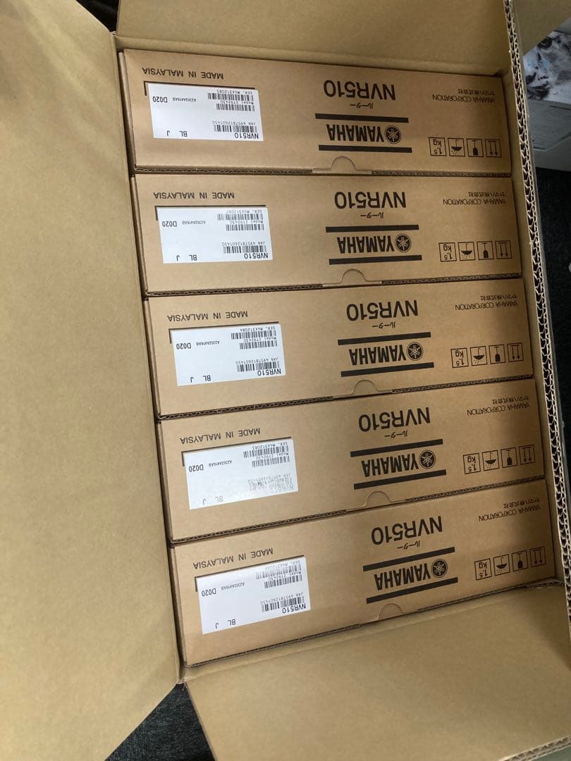 NVR５１０　　10台新品未開封