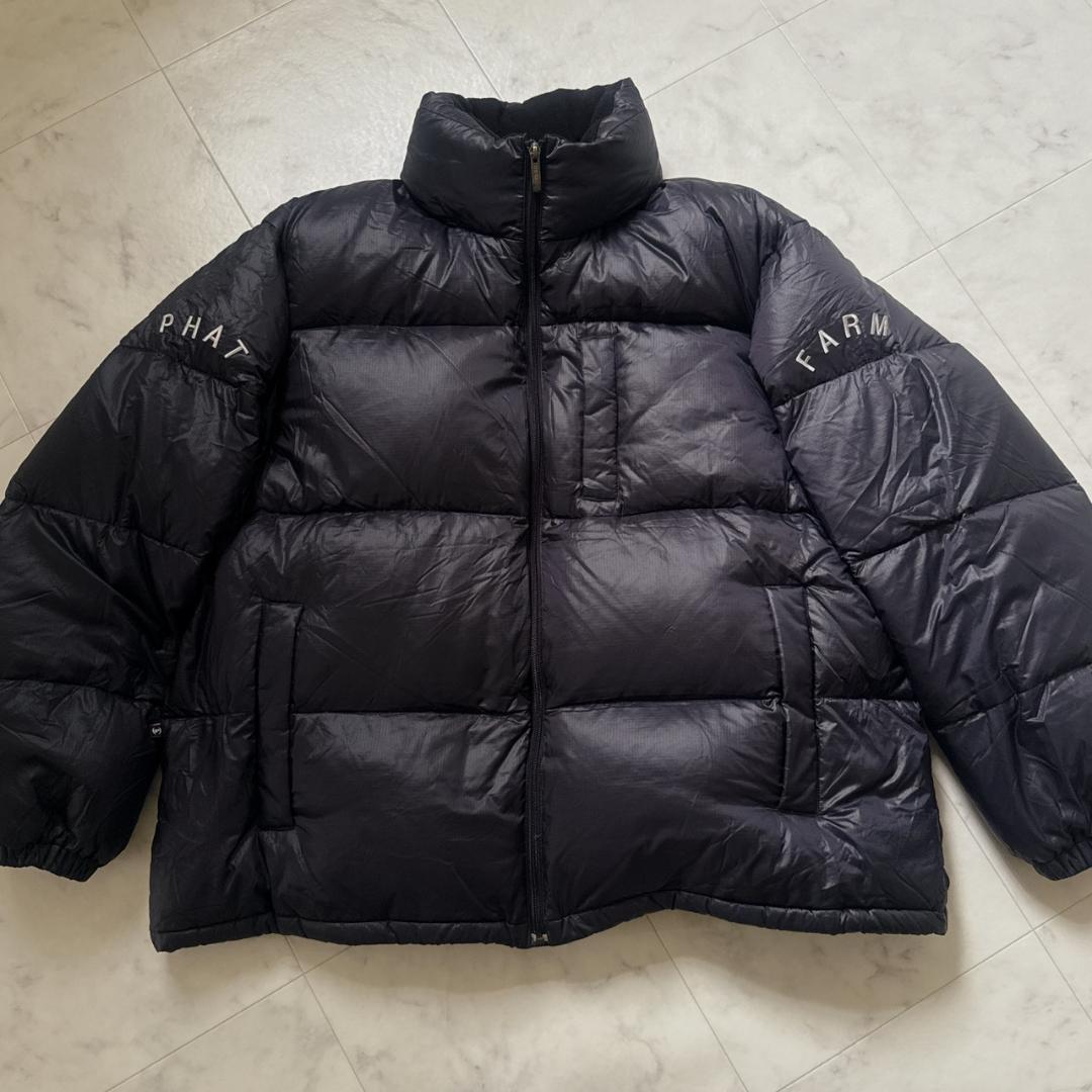 PHATFARM ファットファーム ダウンジャケット ブラック XXL
