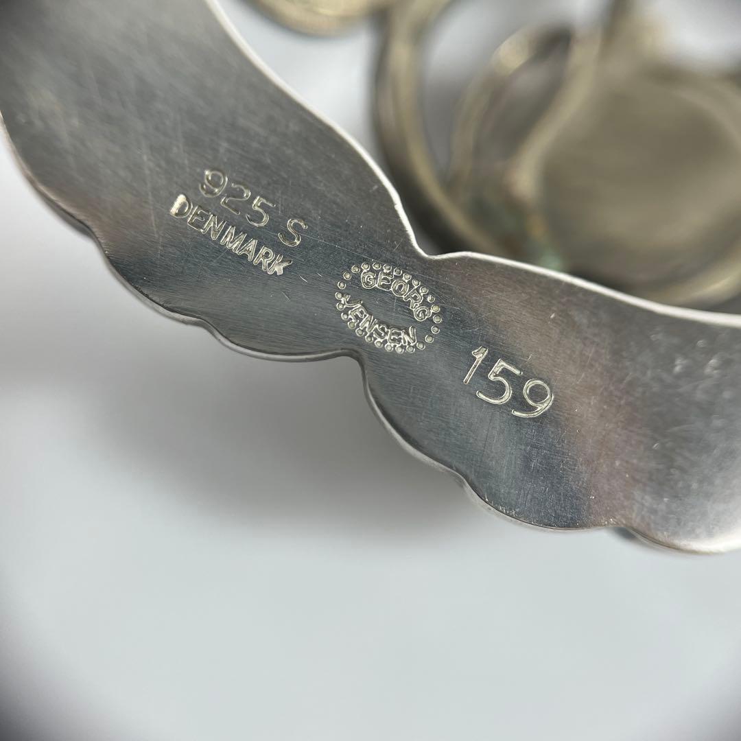 【美品】  ムーンライト ブロッサム ブローチ シルバー