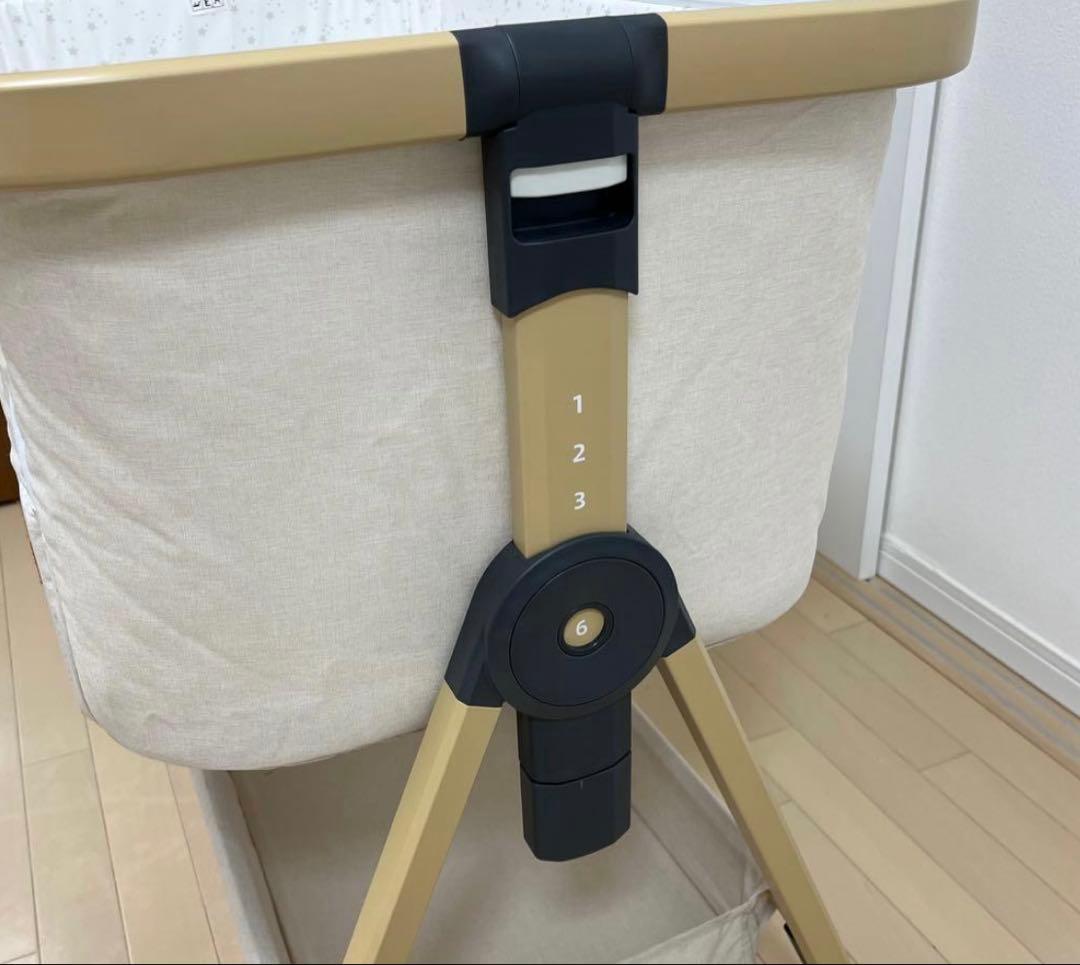 HZDMJ ベビーベット　折りたたみ　ベージュ