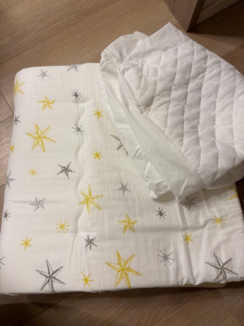 HZDMJ ベビーベット　折りたたみ　ベージュ