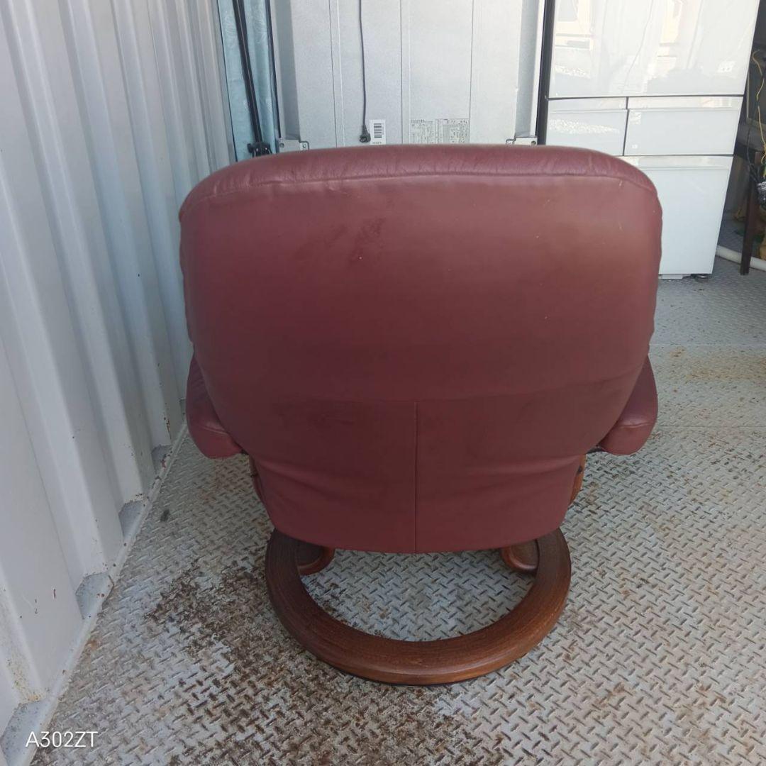 送料設置無料　別荘保管品　エコーネス　ストレスレスチェア