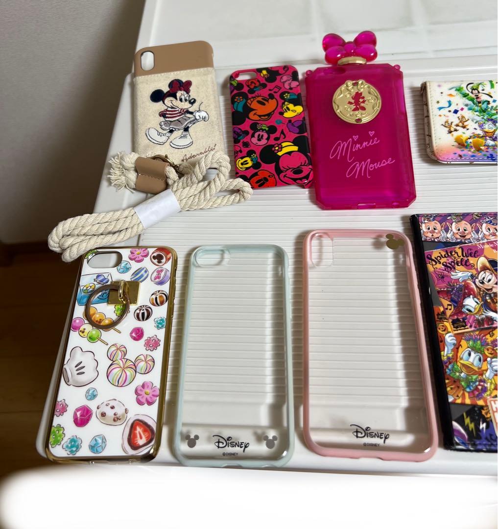ディズニー、ミニー、ハロウィン、周年のスマホカバー