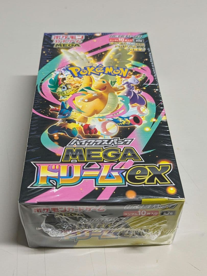 ポケモンカード MEGAドリーム ex BOX シュリンク付き