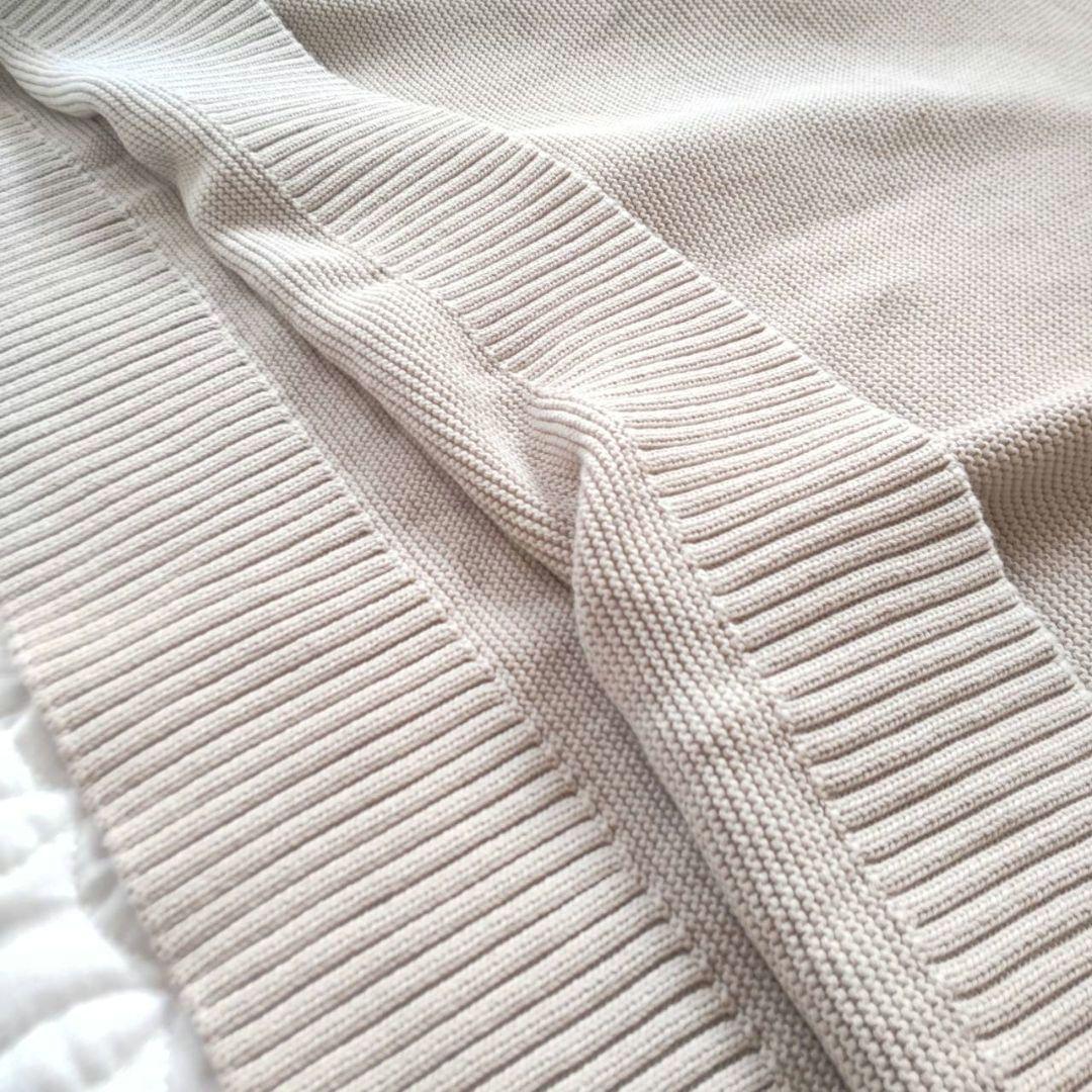 美品✨アパルトモン ドゥーズィエムクラス コットン ニットプルオーバー ベージュ